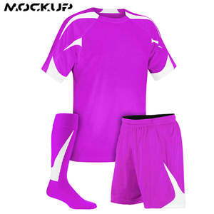 Maillots de football unisexes personnalisés - Uniformes de football - Tissu respirant à séchage rapide avec protection UV - Noms d'équipe personnalisés - 100% polyester - Product Image 4