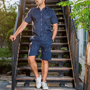 Ensembles Coordonnés Homme 100% Coton de Qualité Supérieure, Élégants, Respirants et Écologiques pour l'Été – Coupe Classique – Meilleures Ventes - Product Image 3