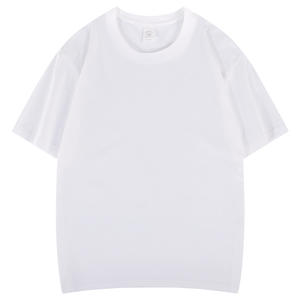 T-shirt surdimensionné en coton à la mode en gros T-shirt vierge personnalisé pour vêtements pour hommes T-shirt coloré à manches courtes pour hommes - Product Image 2