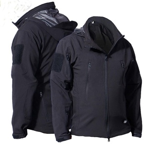 Respirant imperméable chaud et résistant à l'usure peau de requin Softshell veste hommes en plein air Softshell veste vêtements doux quantité - Product Image 2