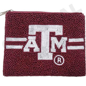 Monedero de lentejuelas de cereza Cartera con cuentas de semillas personalizada Hermoso regalo de mamá-Diseño de corazones para niñas - Product Image 4