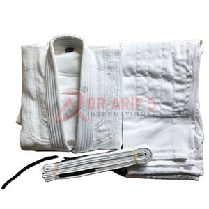 Custom Made Brazilian Jiu Jitsu Gis Mejor Calidad Bjj Gis Logotipo personalizado y parches Precio al por mayor de la fábrica Ropa de artes marciales - Product Image 3