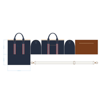 Sac de sport en toile durable, personnalisable en usine, résistant à l'usure, sac à bandoulière pour la gym, l'entraînement, les voyages d'affaires, les courses et la maison