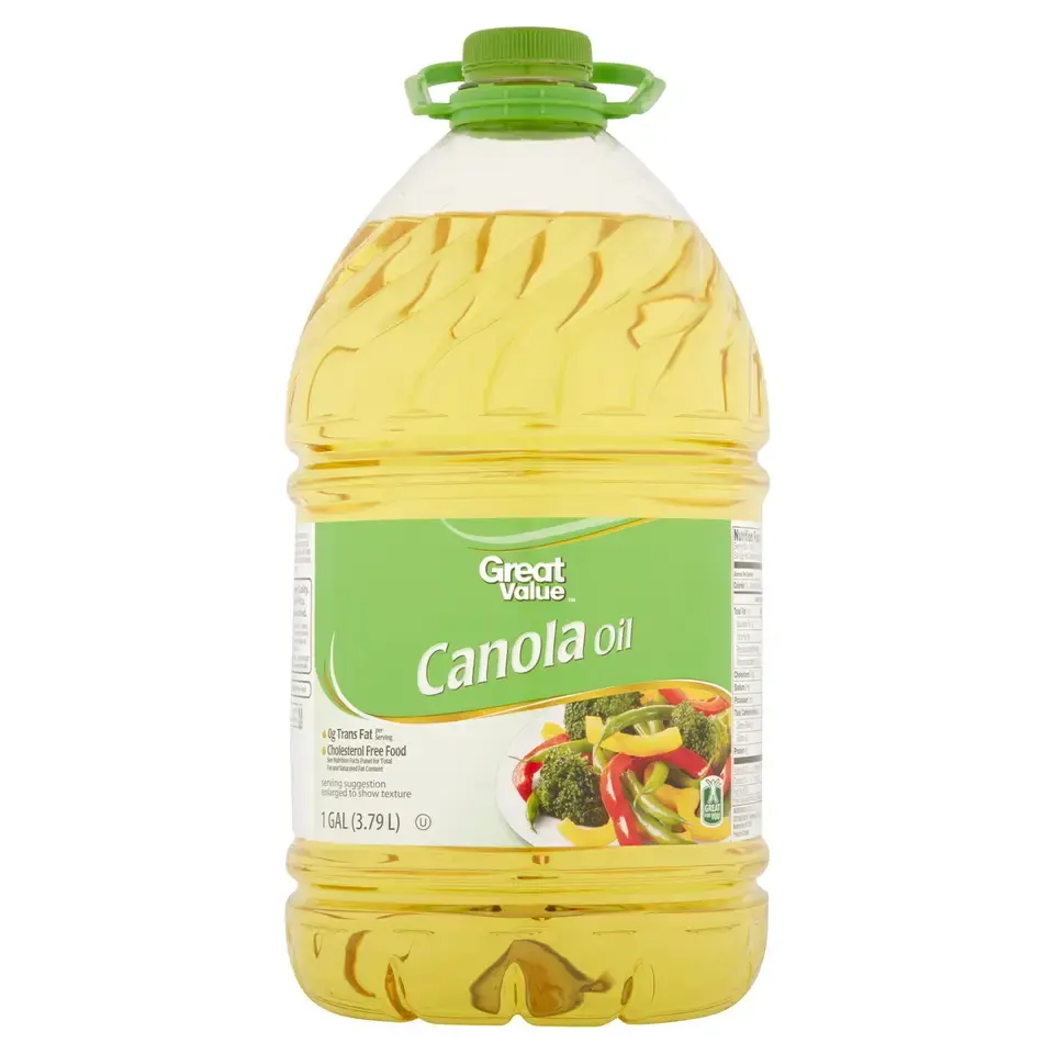 キャノーラ油と菜種油100% 純粋な精製調理油卸売プライベートラベル高品質