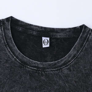 Camiseta con estampado de lavado ácido para hombre con gráfico vintage personalizado, ropa de calle, tejido de punto con estampado gráfico con cinta digital (DTG) - Product Image 5