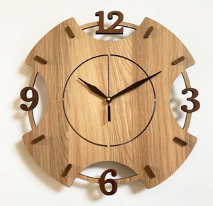 Best Selling Custom Wooden <b>Wall</b> <b>Clock</b> for <b>Unique</b> Home Decor VIET FARGIMEX - Product Image 1