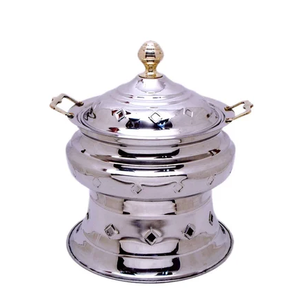 จานอุ่นอาหารบุฟเฟต์ที่อุ่นอาหารคุณภาพดีทำจากเหล็กทนทานสำหรับโรงแรมจัดเลี้ยงงานปาร์ตี้ร้านอาหารดีไซน์ทันสมัย - Product Image 1