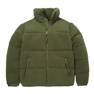 เสื้อผ้าแฟชั่นฤดูหนาวไซส์ใหญ่ สไตล์ลำลอง ผ้าฟลีซอุ่น ระบายอากาศดี มีซิป ปักลาย ดีไซน์เรียบง่าย สไตล์ไฮสตรีท ด้านหน้า - Product Image 4