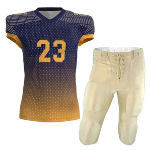 Uniformes de football américain avec logo personnalisé, meilleur matériau et nouveau modèle, respirant, best-seller, fabrication en usine - Product Image 1
