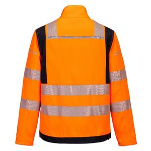 Chaqueta DE SEGURIDAD industrial profesional resistente al fuego, reflectante de alta visibilidad y bolsillos multiherramienta para electricistas fabricados en Pakistán. - Product Image 2