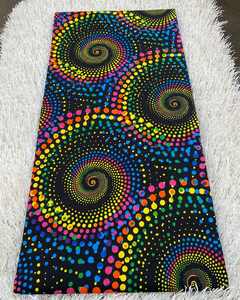 Tout nouveau tissu de coton imprimé à la cire personnalisé du Maroc pour robes, chemises, sacs, artisanat de mode avec service OEM Hitjem Export - Product Image 6