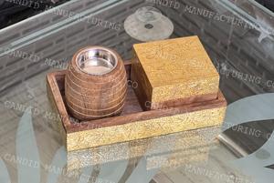 Hecho a mano nuevo diseño de madera mubkhar bakhoor forma única incienso árabe estilo único nuevo diseño árabe - Product Image 4