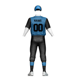 Maillot de baseball respirant et durable sur mesure avec ensemble de pantalon pour adultes, prix de gros, uniforme de baseball de haute qualité pour hommes - Product Image 3