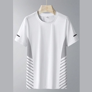 เสื้อยืดคอกลมแขนสั้นทรงทันสมัยสำหรับผู้ชาย ผ้าหนา 180 กรัม พิมพ์ลายซิลค์สกรีน เป็นมิตรกับสิ่งแวดล้อม รับพิมพ์ลายตามสั่ง - Product Image 2