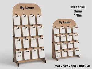 Expositor de Madera Moderno – Estante de Exhibición DIY para Organización y Presentación de Productos en Tiendas - Product Image 6