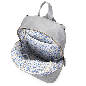 <span class=keywords><strong>BETREE</strong></span>, bolso de cambio de pañales de gama alta, mochila de pañales de cuero vegano - Product Image 2