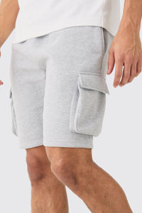 Design à la mode hommes Shorts noir coton décontracté respirant séchage rapide DTF imprimé Logo tissu doux couture Durable style de vie - Product Image 2