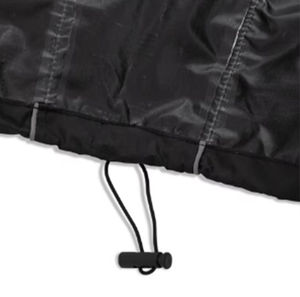 Housse de casque de vélo universelle personnalisée avec logo, pliable, légère, en polyester Oxford, imperméable, avec bandes réfléchissantes - Product Image 6