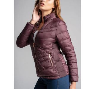 Hot <b>Sale</b> Women's Winter Bomber Jackets Custom Slim Fit Waterproof Embroidery Cotton Padding Warm Hooded Coats Loose Design - Product Image 2