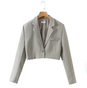 2022 Spring New Tailored Office Women Loose Fitting Suit Coat Women's Fashion Temperament Blazer