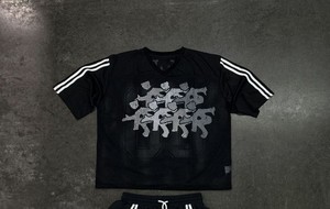 Venta al por mayor de calidad personalizada camiseta de fútbol transpirable Jersey normal de cuello redondo Camiseta de malla deportes jersey de malla - Product Image 2