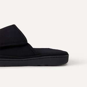 Pantoufles en polaire corail personnalisées en gros, pantoufles jetables blanches pour chambre d'hôtes, chambre à coucher, pour la maison, l'hôtel, personnalisables - Product Image 2