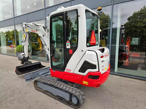 รถขุดตีนตะขาบ Takeuchi TB225 ขนาดเล็ก ขายส่ง น้ำหนัก 2.4 ตัน เครื่องยนต์ 24 แรงม้า กำลังขุดสูง พร้อมส่ง ชั่วโมงการใช้งานต่ำ - Product Image 3