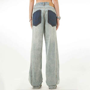 Nuevo estilo Uso al aire libre Mujeres Pantalones holgados Mejor calidad Color sólido Venta al por mayor Pantalones holgados para mujeres en precio barato - Product Image 3