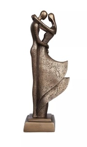 Home Decoration Human Hugging Couple Figure Sculpture Casted Housewarming Gift Custom Figurine & Tableware Showpiece Object - Product Image 4