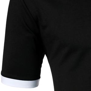 Personnalisé à manches courtes de haute qualité surdimensionné décontracté été 100% Polo en coton biologique pour hommes - Product Image 5