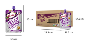 Ribena jelly drink 160ml in convenient pouch with refreshing black grape flavor wholesale Malaysia - Product Image 3