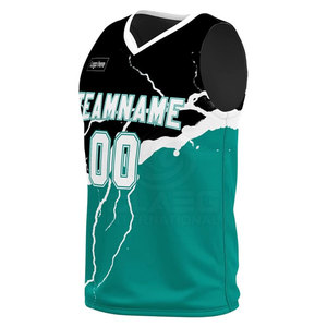 Uniforme de baloncesto de último diseño, uniforme de baloncesto de color sólido con logotipo personalizado para jugador de ropa deportiva - Product Image 4