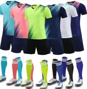 ชุดเสื้อฟุตบอลสำหรับผู้ชายและเด็กเสื้อฟุตบอลออกแบบได้ตามที่ต้องการพร้อมพิมพ์โลโก้แบบทีม - Product Image 6