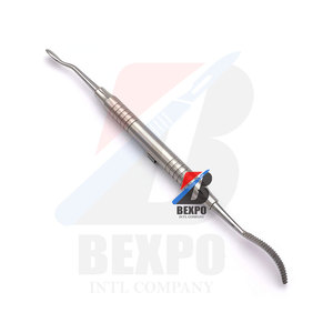 Lima de hueso de corte recto de acero inoxidable de Instrumentos dentales manuales Miller con diseño de mango hueco - Product Image 4