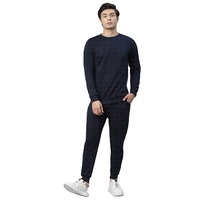 Sıcak Fırsat Erkek Günlük Spor Giyim 2 Parça Eşofman Takımı Uzun Kollu Eşofman Altı Sweatshirt Takımı %100 Pamuk Yaz Baskılı Tasarım Hızlı