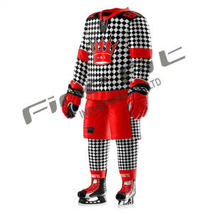 Durable Cotton Sublimated <b>Ice</b> Hockey Jersey OEM Custom Sports Uniform Wholesale High Quality Team Apparel Wear - Product Image 2
