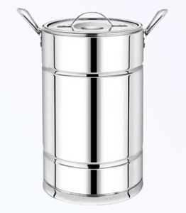 Gran demanda, venta de olla caliente de acero inoxidable 20LTR, olla grande de Metal para cocinar, calentador de alimentos, cazuela de alta calidad para sopa - Product Image 5