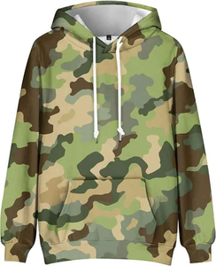Vêtements décontractés Polyester Hoodies Tie Dye Print Hooded Outfit Men's Pullover Most Trending Hoodie - Product Image 3
