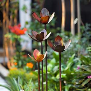 Iron Aluminum Handmade Powder Coated Garden Stakes Outdoor Decorative <b>Plant</b> <b>Supports</b> Modern Traditional Style Yard Durable - Product Image 2