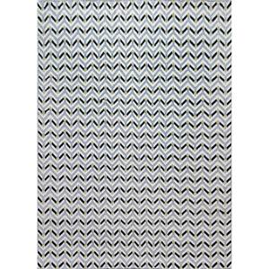 พรมขนสัตว์ทำมือ Alhambra Ivory รุ่น ADWL-13288 ลายทอเรียบแบบ Chevron Diamond รูปทรงสี่เหลี่ยมผืนผ้า เหมาะสำหรับใช้ในบ้าน บริเวณข้างเตียง - Product Image 1