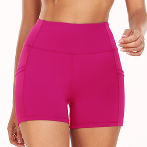 Short de yoga taille haute élastique pour les fesses, sans couture, pour femmes, course à pied, fitness, vêtements de sport serrés - Product Image 3
