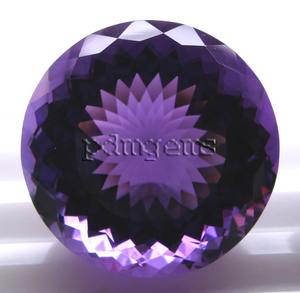 Taille calibrée en vrac coupe à facettes forme ronde 100% pierre précieuse d'améthyste africaine naturelle pierre de naissance de février pour la fabrication de bijoux - Product Image 4