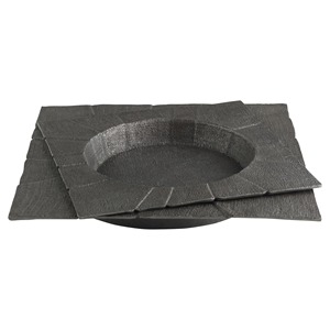 Plateau en métal moderne pour anniversaire Diwali mariage Ramadan baptême avec des thèmes de fruits à carreaux floraux - Product Image 5