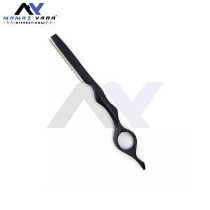 Rasoir à lame unique en acier inoxydable pour hommes, rasoir à lame droite pour la coupe de cheveux professionnelle et la coiffure - Product Image 4