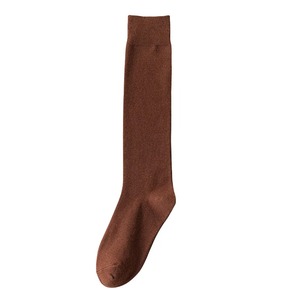 Calcetines hasta la rodilla de algodón para hombre, calcetín informal cómodo y transpirable, moda de alta calidad, Color sólido, suave, absorbente de sudor para hombre - Product Image 6