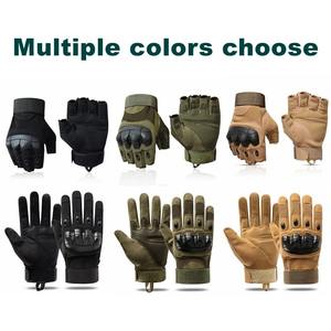 Guantes Deportivos de Protección para Fitness, Caza, Caminatas, Guantes Tácticos para Casco, Guantes de Tiro, Diseño Táctil, Dedos Completos - Product Image 6
