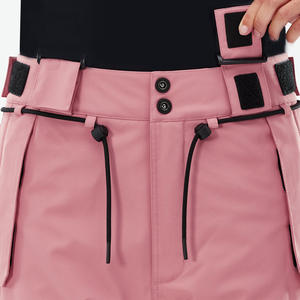 Pantalones de esquí OEM personalizados para mujer con cierre de cremallera a prueba de viento impermeable transpirable ajuste Anti-UV Impresión de logotipo y etiqueta privada - Product Image 4