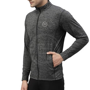 <b>Long</b> Sleeves Stand Collar Front Logo High Quality Winter <b>Men</b> Sports <b>Jacket</b> Quick Dry Eco-Friendly Breathable Adult Size FINA - Product Image 4
