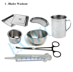 Instrumentos de cirugía general de acero inoxidable de primera calidad SET DE RIEGO DE VEJIGA | Juego de instrumentos quirúrgicos Precio al por mayor - Product Image 2