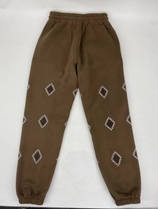 Survêtement d'hiver pour hommes Vêtements d'extérieur confortables en coton doux Motif solide Respirant Logo Imprimé Survêtement empilé Ensemble - Product Image 5